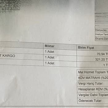 Aras Kargo'da Sürekli Gecikme Ve Yüksek Fiyat Sorunu
