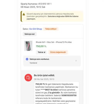 Kuveyt Türk Bankası İade İşlemini Gerçekleştirmiyor