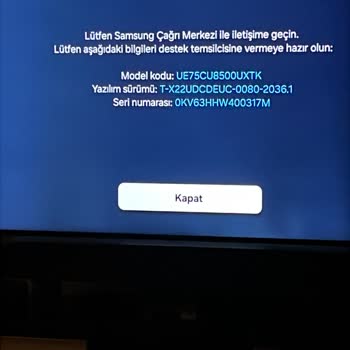 Garanti Kapsamındaki TV İçin Değişim Talebim Reddedildi