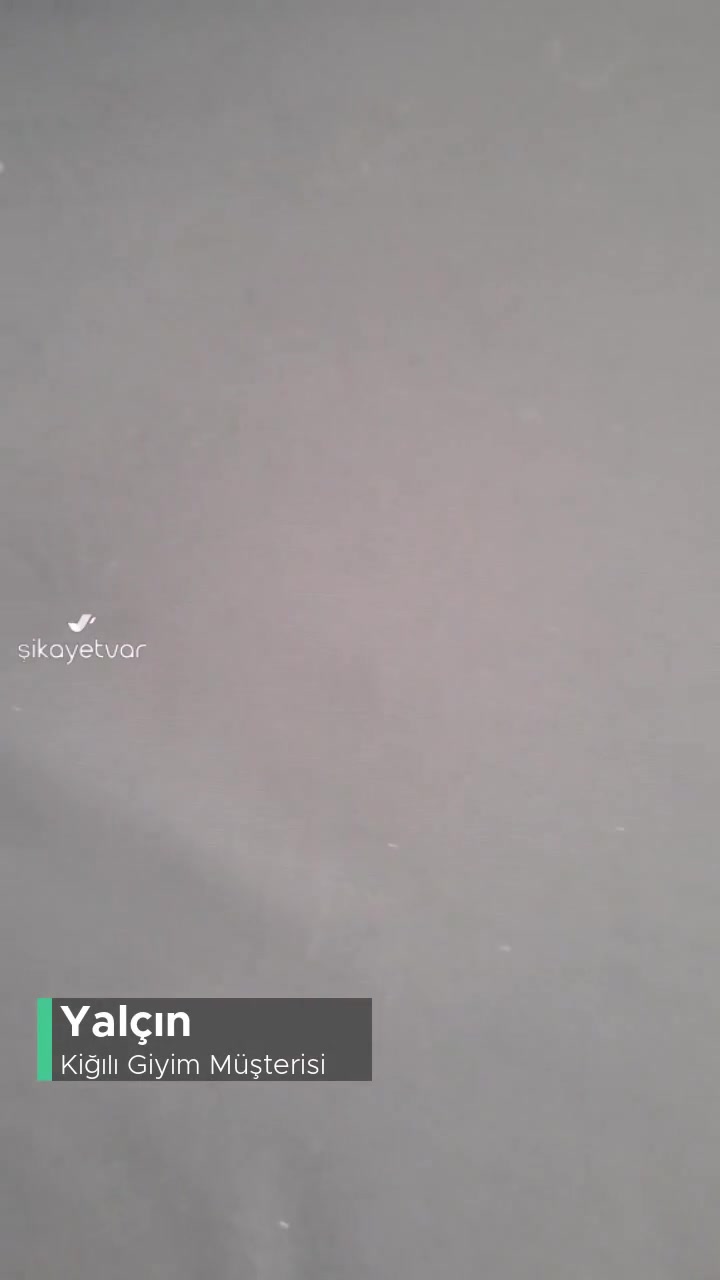 Kiğılı Giyim Kalitesiz Ürün videonun kapak resmi