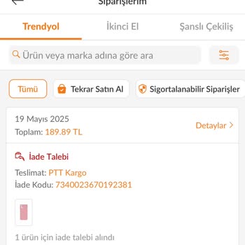 Yanlış Renk Gönderimi Ve Yetersiz Çözüm: Trendyol'dan Aldığım Ürünle Hayal Kırıklığı