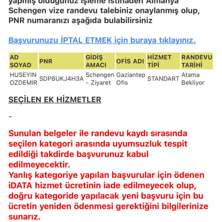 Gaziantep İdata Ofisinde Schengen Vizesi Randevu Sürecinde Yaşanan Gecikme Ve Memnuniyetsizlik