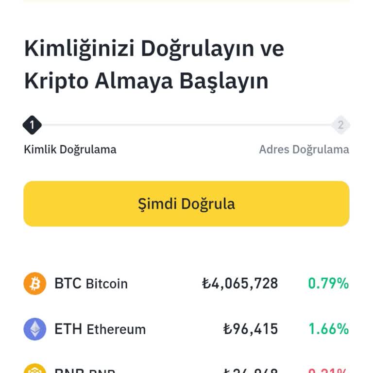 Geçici Koruma Kimliği İle Binance TR Hesap Doğrulama Sorunu