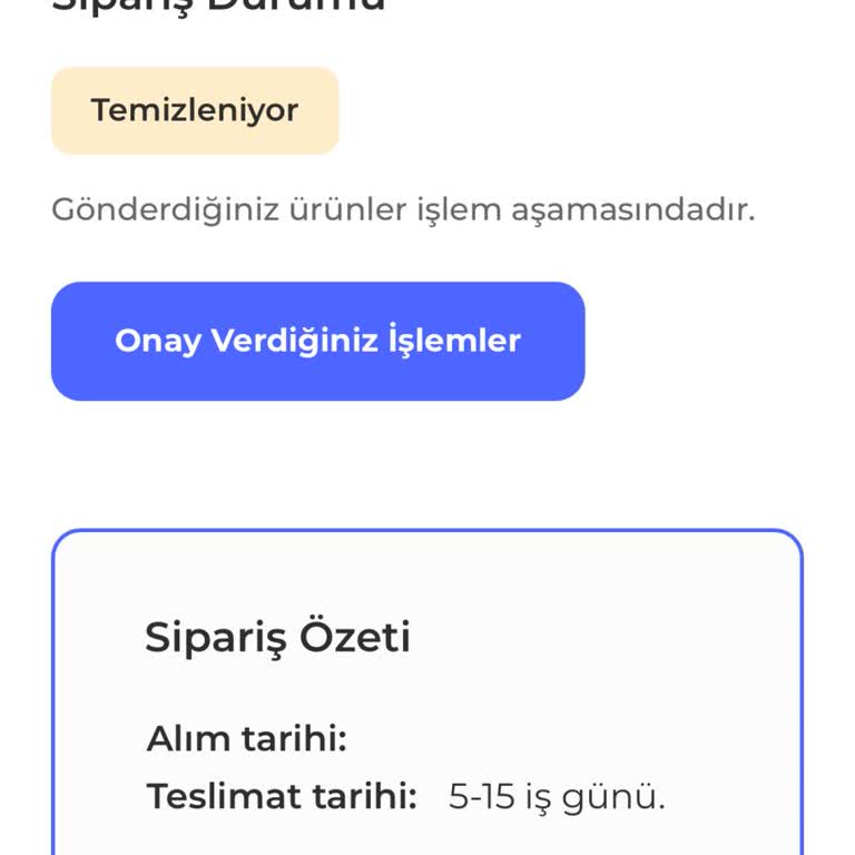 Ayakkabı Ve Terlik Temizliği İçin Gönderdiğim Ürünler Teslim Edilmedi, Müşteri Hizmeti Yok
