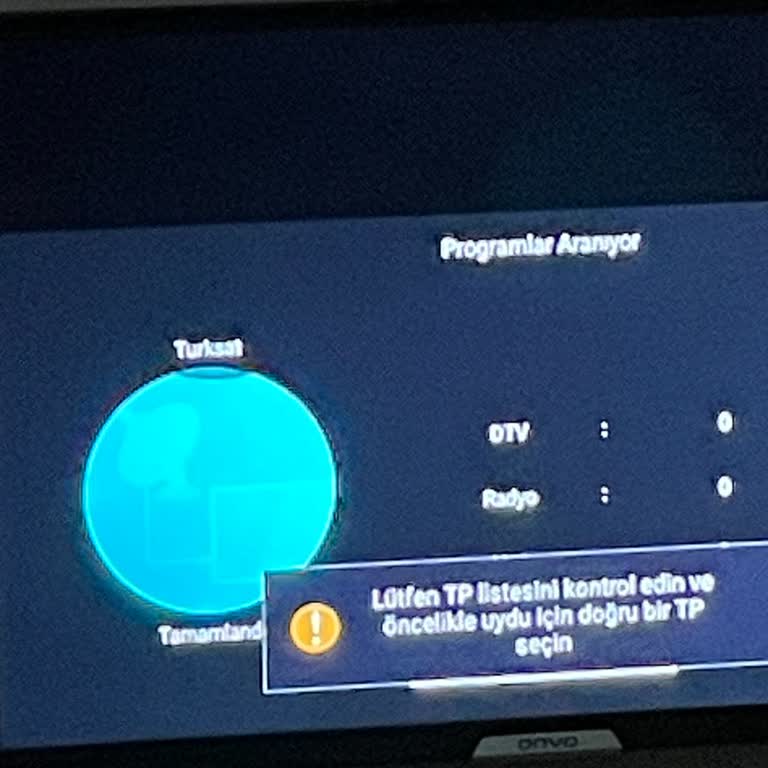 Onvo Smart TV'de Kanal Ve Sinyal Sorununa Çözüm Bulunmuyor