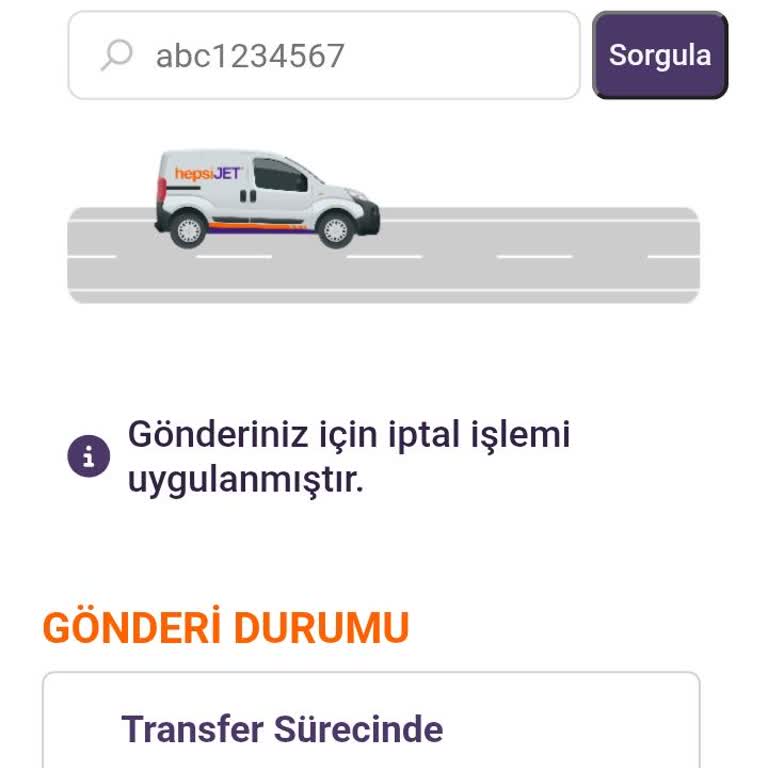 Kargom Teslim Edilmeden İptal Edildi Hiçbir Bilgilendirme Yapılmadı