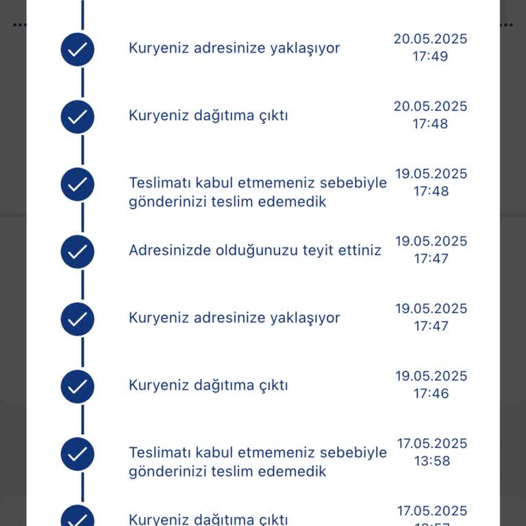 Aras Kargo Teslimat Sorunu Ve İletişimsizlik