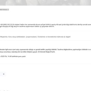 Kaskolu Aracımın Pert Sürecinde İletişimsizlik Ve Düşük Teklif Mağduriyeti Yaşadım