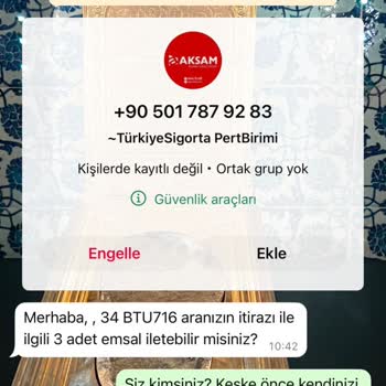 Kaskolu Aracımın Pert Sürecinde İletişimsizlik Ve Düşük Teklif Mağduriyeti Yaşadım