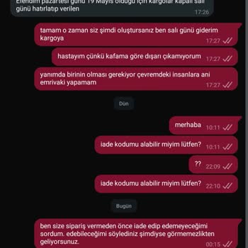 İade Sözünü Tutmayan Satıcıya Ulaşamıyorum