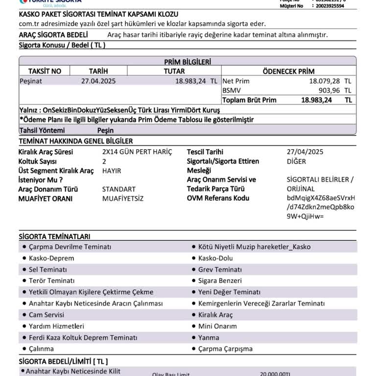 Rızam Olmadan Yapılan Kasko Kesintisi Ve İletişim Sorunu