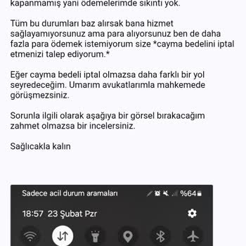 İstanbulun Merkezinde Vodafone İle Sürekli Şebeke Ve Kapsama Sorunu Yaşadım