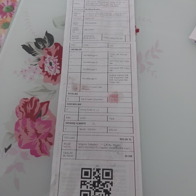 Eksik Ve İlgisiz Teslimat Mağduriyeti Yaşadım