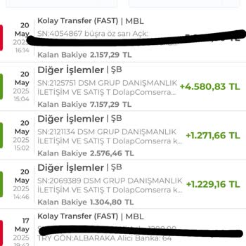 Dolap Uygulamasında Kazancım Eksik Yatırıldı Mağdur Edildim