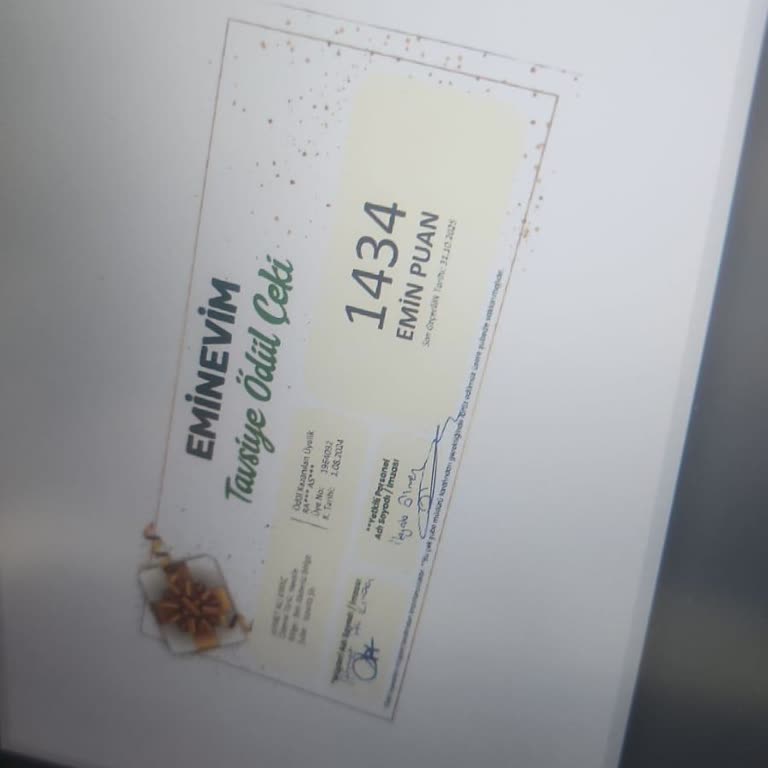 Eminevim Referans Hediyeleri Neden Verilmiyor