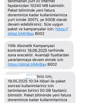 Kullanmadığım İnternetin Aşırı Tüketilmesi Ve Yetersiz Destek