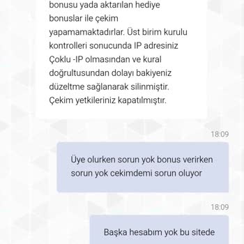 Deneme Bonusu Kazancının Haksız İptali