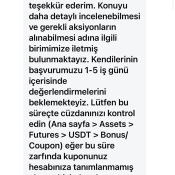 Bonus Ödemesi ve Müşteri Desteği Hakkında Şikayet