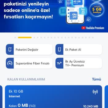 Turkcell'de Aniden Tükenen İnternet Ve Çözüm Eksikliği