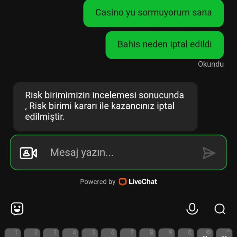 Kazancım Risk Birimi Tarafından Gerekçesiz İptal Edildi