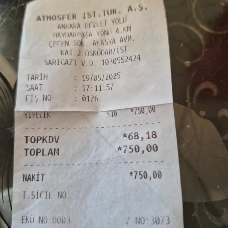 Akasya AVM Tavuk Dünyası'nda Eksik ve İlgisiz Hizmet