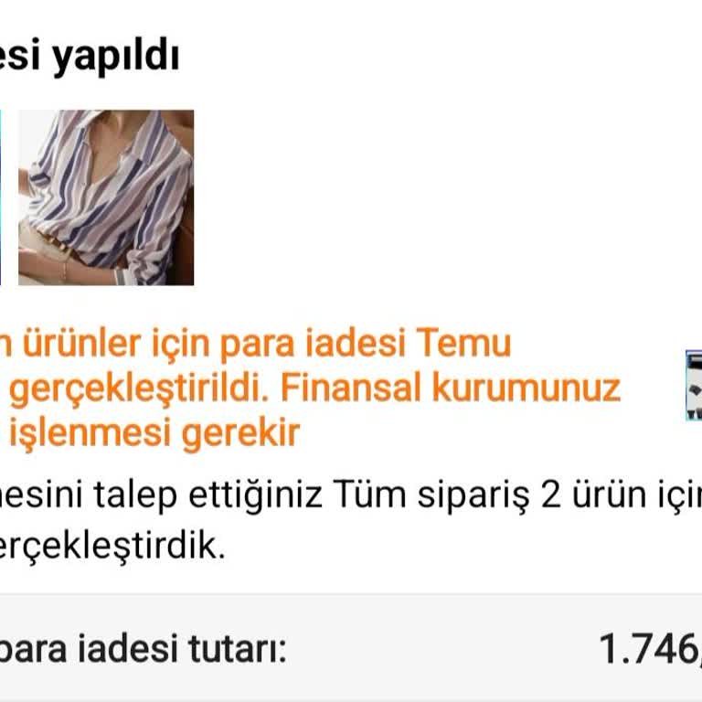 İptal Edilen Siparişin İadesi Bir Aydır Yapılmadı Müşteri Hizmetleri İlgisiz