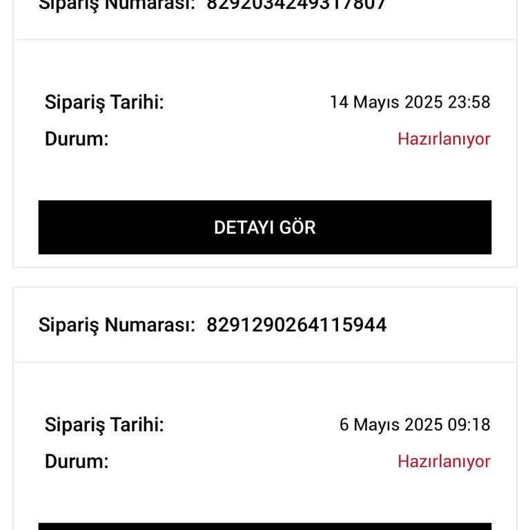 Siparişlerim Hakkında Bilgi Alamıyorum Müşteri Hizmetleri Yanıt Vermiyor
