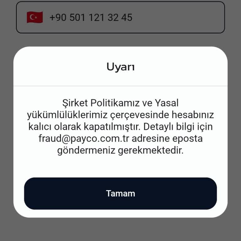 Hesabım Aniden Kapandı, Destek Yok!