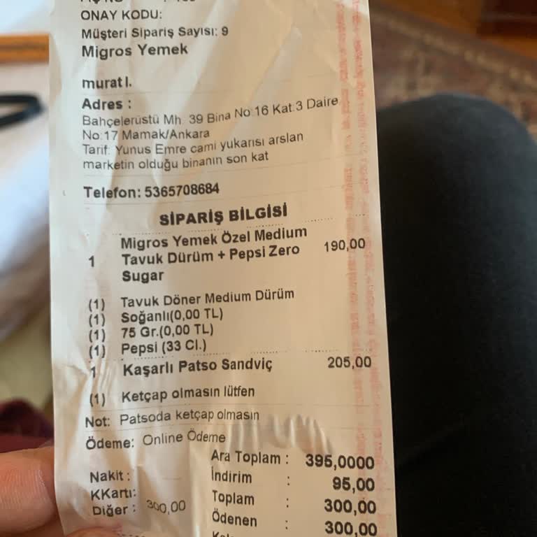 Siparişim Eksik Geldi Dalga Geçer Gibi Cevap Aldım