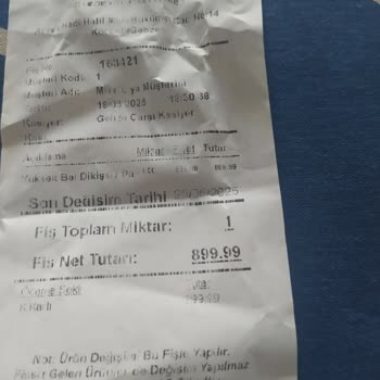 Aldığım Üründe Yırtık Çıktı, Mağazada İlgisiz Davranıldı