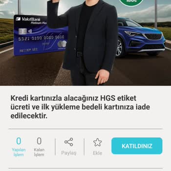 VakıfBank HGS Kampanyasıyla İlgili Eksik Sınıf Seçeneği Sorunu