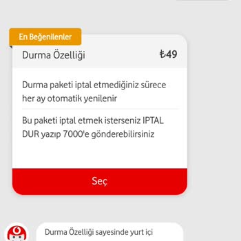 Ücretsiz Durma Özelliği Vaat Edilip Sağlanmadı