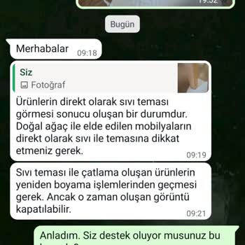 Su Temasıyla Çatlayan Masa Ve Garanti Dışı Bırakılan Müşteri