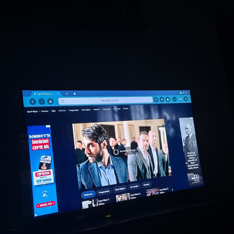 Samsung AU8000 TV Donuyor Ve Kumanda İşlevsiz Kalıyor