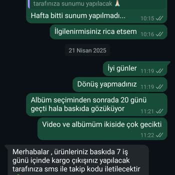 Düğün Fotoğraf Ve Video Teslimatında Uzun Süreli Gecikme