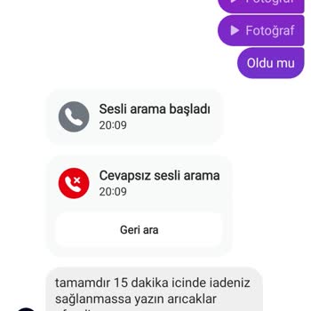 Alışveriş Sonrası Geri Ödeme Yapılmadı, Yanıltıcı Bilgi Verildi