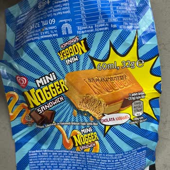 Nogger Mini Dondurma Eksik Ve Hatalı Ürün Gönderimi