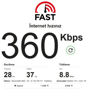 Vodafone Net'te Yıllardır Çözülemeyen Hız Sorunu