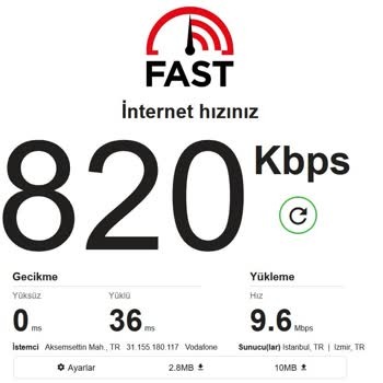 Vodafone Net'te Yıllardır Çözülemeyen Hız Sorunu