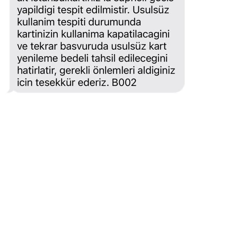 Usulsüz Kullanım Mesajı Nedeniyle Haksız Uyarı Almak