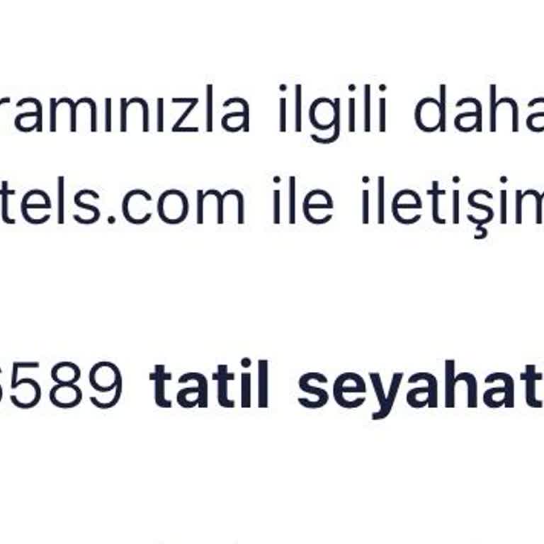 Hotels.com İptal Edilen Rezervasyonun Ücreti Hala İade Edilmedi