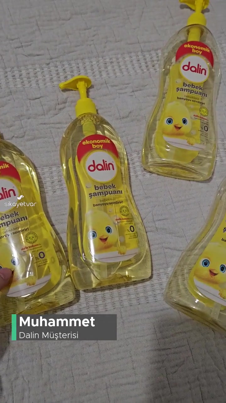 Göz Yakan Dalin Bebek Şampuanları! videonun kapak resmi