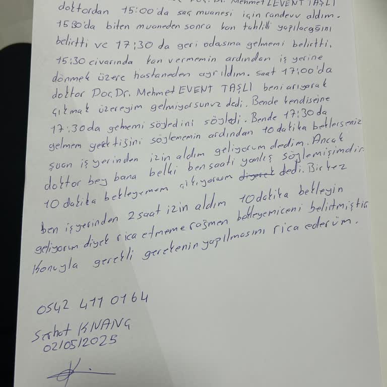 Denizli Denipol Hastanesi'nde Doktorların İlgisiz Ve Duyarsız Yaklaşımı