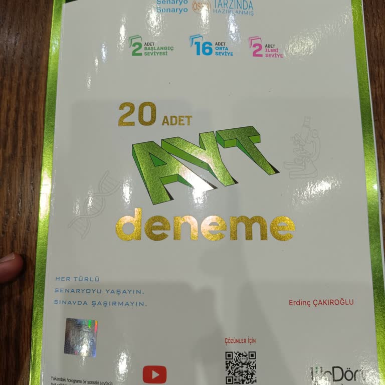 345 AYT Biyoloji Kitabında Video Çözüm Eksikliği Ve İletişim Sorunu