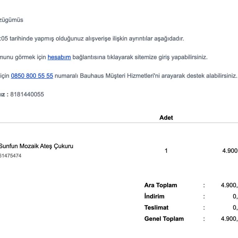 Kargo Karışıklığı Sonrası Ürün Teslim Edilmedi, Bilgilendirme Yapılmadı