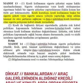 Bilgim Dışında Yapılan İkinci Kasko Poliçesi Ve Ücret İadesi Talebi