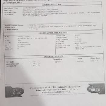 Bilgim Dışında Yapılan İkinci Kasko Poliçesi Ve Ücret İadesi Talebi