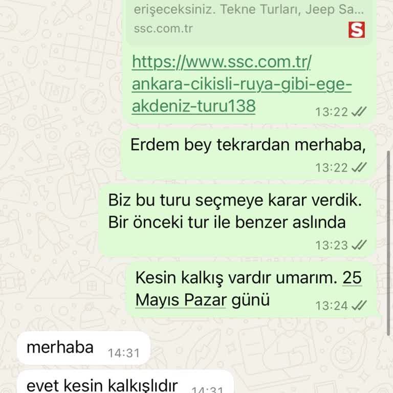 Kesin Çıkışlı Denilen Turun Son Anda İptaliyle Mağduriyet Yaşadım