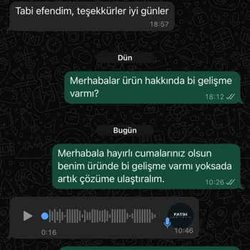 Aldığım Çakı Arızalı Çıktı Satıcı İletişime Geçmiyor