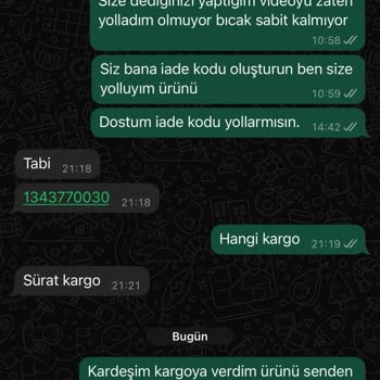 Aldığım Çakı Arızalı Çıktı Satıcı İletişime Geçmiyor